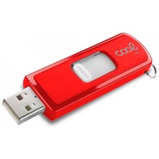 Pen Drive USB x64 GB 2.0 COOL Basic Rojo