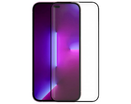 Protector Pantalla Cristal Templado COOL para iPhone 14 Pro (FULL 3D Negro)