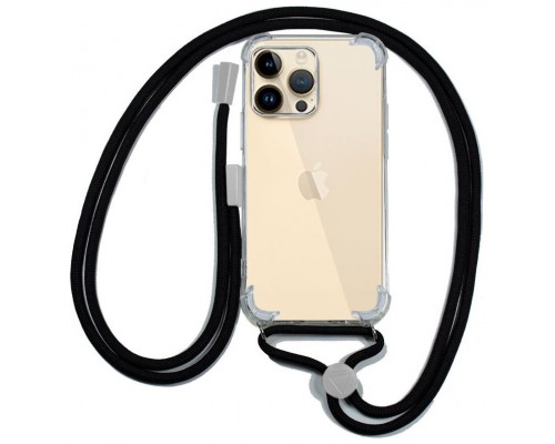 Carcasa COOL para iPhone 14 Pro Max Cordón Negro