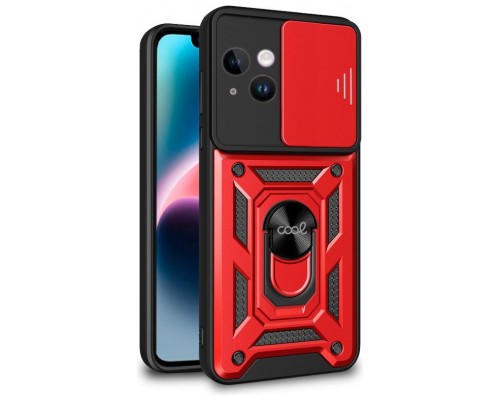 Carcasa COOL para iPhone 14 Plus Hard Ring Rojo