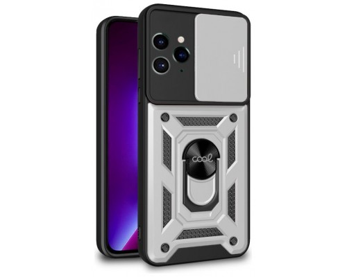 Carcasa COOL para iPhone 14 Pro Hard Ring Plata