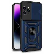 Carcasa COOL para iPhone 14 Pro Max Hard Ring Marino