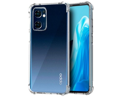 Carcasa COOL para Oppo Find X5 Lite AntiShock Transparente