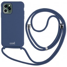 Carcasa COOL para iPhone 14 Pro Cordón Liso Marino