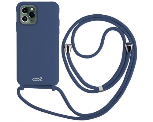 Carcasa COOL para iPhone 14 Pro Cordón Liso Marino