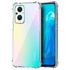Carcasa COOL para Oppo Reno 8 Lite 5G AntiShock Transparente