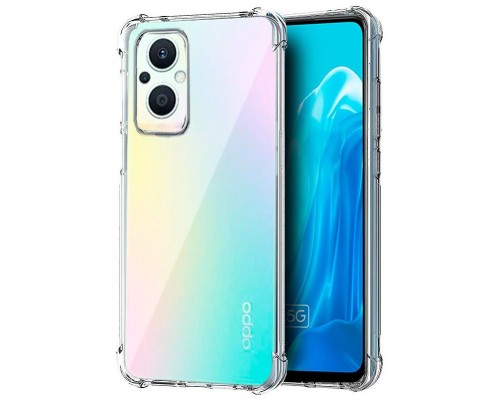 Carcasa COOL para Oppo Reno 8 Lite 5G AntiShock Transparente
