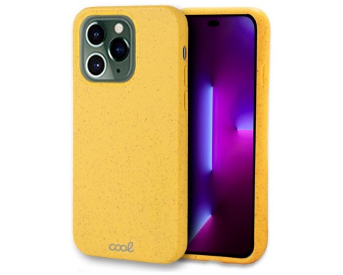 Carcasa COOL para iPhone 14 Pro Eco Biodegradable Amarillo