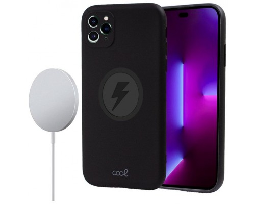 Carcasa COOL Para iPhone 14 Pro Magnética Cover Negro