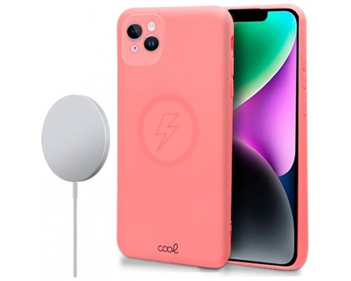 Carcasa COOL para iPhone 14 Magnética Cover Rosa