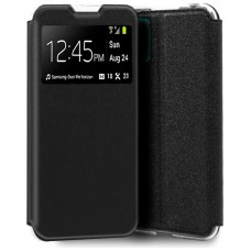 Funda COOL Flip Cover para ZTE Blade A52 Lite Liso Negro