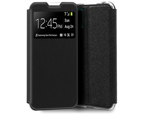 Funda COOL Flip Cover para ZTE Blade A52 Lite Liso Negro