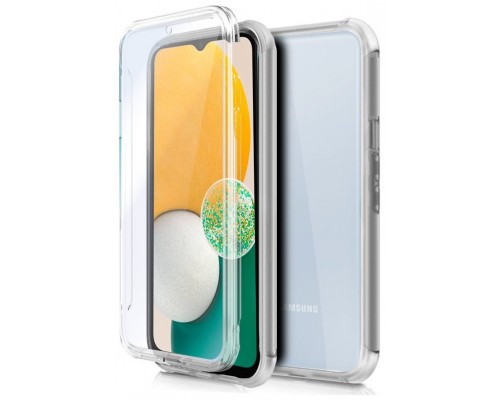 Funda COOL Silicona 3D para Samsung A136 Galaxy A13 5G / A04s (Transparente Frontal + Trasera)