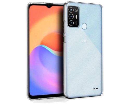 Funda COOL Silicona para ZTE Blade A52 (Transparente)