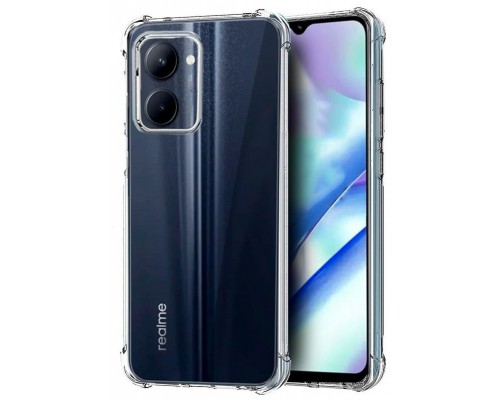 Carcasa COOL para Realme C33 AntiShock Transparente