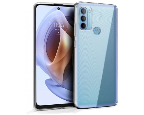 Funda COOL Silicona para Motorola Moto G31 / G41 (Transparente)