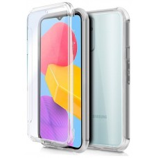 Funda COOL Silicona 3D para Samsung M135 Galaxy M13 / A23 5G (Transparente Frontal + Trasera)