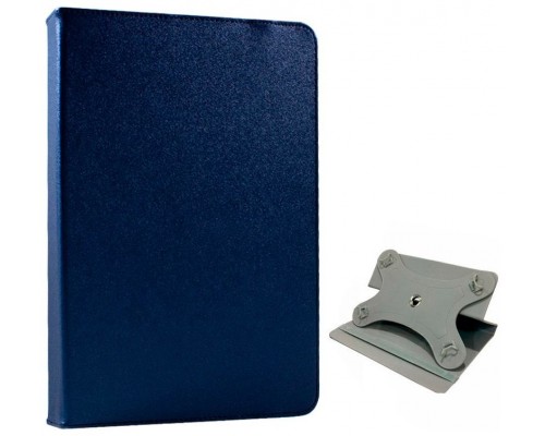 Funda COOL Ebook / Tablet 9 pulg Liso Azul Giratoria