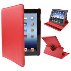 Funda COOL para iPad 2 / iPad 3 / 4 Giratoria Polipiel color Rojo (Soporte)