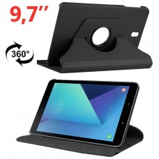 Funda COOL para Samsung Galaxy Tab S3 T820 / T825 Polipiel Negro 9.7 pulg