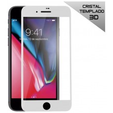 Protector Pantalla Cristal Templado COOL para iPhone 7 Plus / iPhone 8 Plus (FULL 3D Blanco)