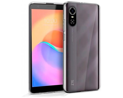 Funda COOL Silicona para ZTE Blade A31 Plus (Transparente)