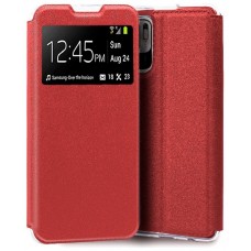 Funda COOL Flip Cover para Xiaomi Redmi 10 5G Liso Rojo
