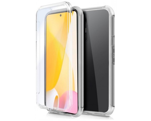 Funda COOL Silicona 3D para Xiaomi 12 Lite (Transparente Frontal + Trasera)