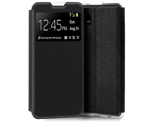 Funda COOL Flip Cover para TCL 40R 5G Liso Negro