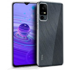 Funda COOL Silicona para TCL 40R 5G (Transparente)