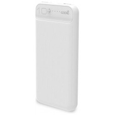 Bateria Externa Universal Power Bank 10.000 mAh (2 x usb / 2A) COOL Boston Blanco