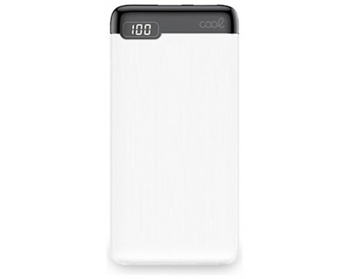 Bateria Externa Universal Power Bank 10.000 mAh (2 x usb / 2A) COOL Slim Blanco