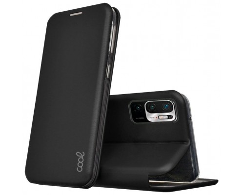 Funda COOL Flip Cover para Xiaomi Redmi 10 5G Elegance Negro