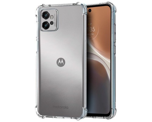 Carcasa COOL para Motorola Moto G32 AntiShock Transparente