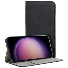 Funda COOL Flip Cover para Samsung S916 Galaxy S23 Plus Liso Negro
