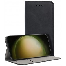 Funda COOL Flip Cover para Samsung S918 Galaxy S23 Ultra Liso Negro
