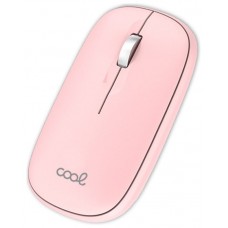 Ratón Inalámbrico COOL Slim Silencioso 2 en 1 (Bluetooth + Adap. USB) Negro