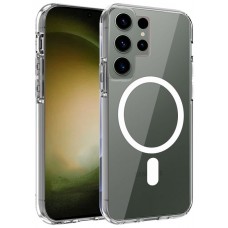 Carcasa COOL para Samsung S918 Galaxy S23 Ultra Magnética Transparente