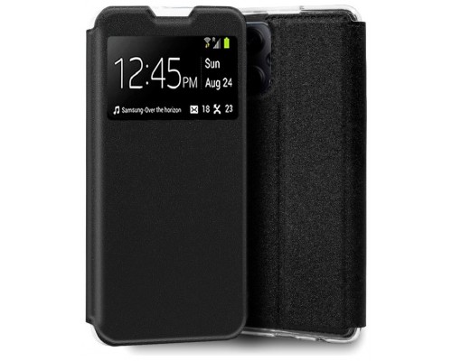 Funda COOL Flip Cover para Xiaomi Poco X5 Pro 5G Liso Negro