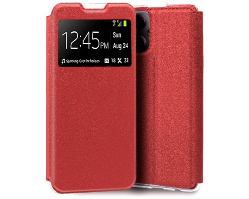 Funda COOL Flip Cover para Xiaomi Poco X5 Pro 5G Liso Rojo