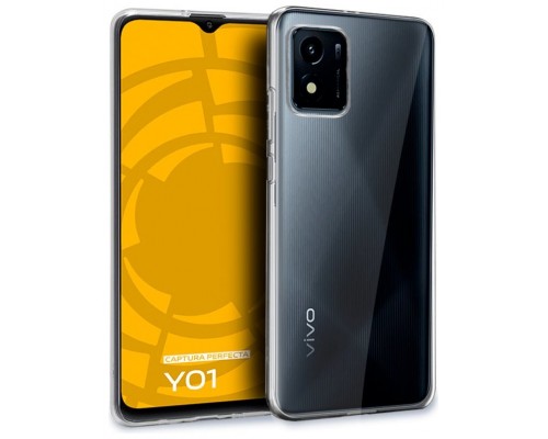 Funda COOL Silicona para Vivo Y01 (Transparente)