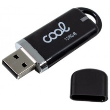 Pen Drive x USB 128 GB 2.0 COOL Cover Negro