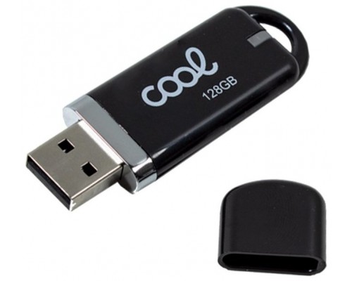 Pen Drive x USB 128 GB 2.0 COOL Cover Negro