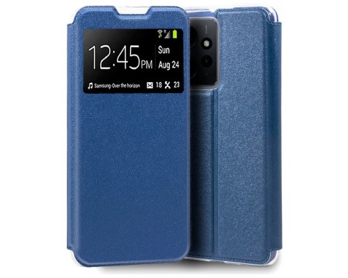 Funda COOL Flip Cover para Xiaomi Redmi Note 12 Liso Azul