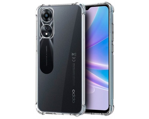 Carcasa COOL para Oppo A78 5G AntiShock Transparente
