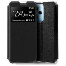 Funda COOL Flip Cover para Xiaomi Redmi Note 12 Pro 5G Liso Negro