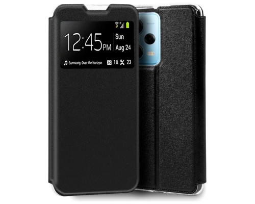 Funda COOL Flip Cover para Xiaomi Redmi Note 12 Pro 5G Liso Negro