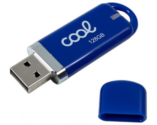 Pen Drive x USB 128 GB 2.0 COOL Cover Azul