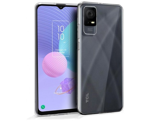 Funda COOL Silicona para TCL 405 / 408 (Transparente)