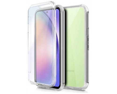 Funda COOL Silicona 3D para Samsung A546 Galaxy A54 5G (Transparente Frontal + Trasera)